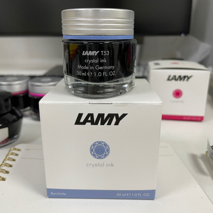 凌美t53墨水 锥晶蓝，全新未使用，45包邮