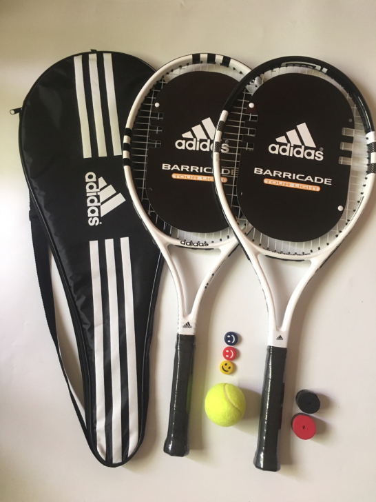 阿迪达斯网球拍 初学者大学生adidas网...