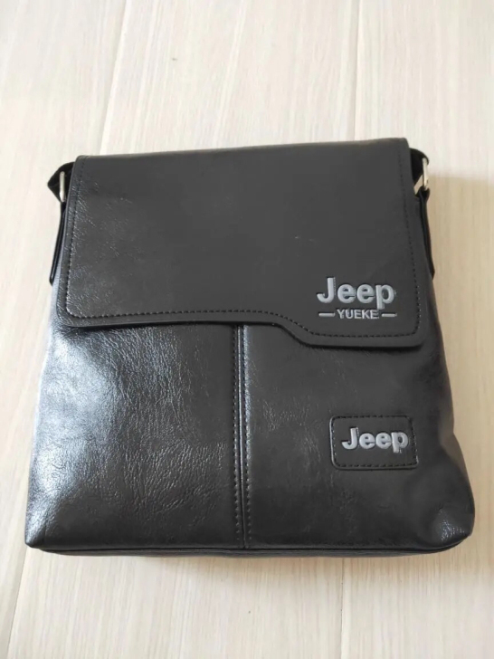 跃克捷普男士公文包新款男士商务单间包斜跨时...