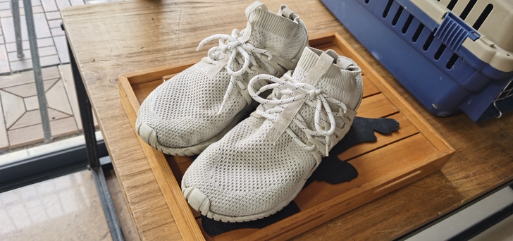 闲置ADIDAS阿迪达斯跑鞋码数44