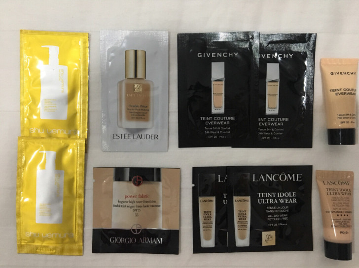 兰蔻粉底液5元/片