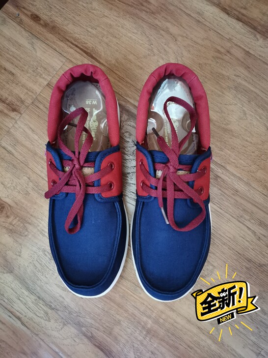 清仓出货女士38号运动休闲鞋，商场、京东购...