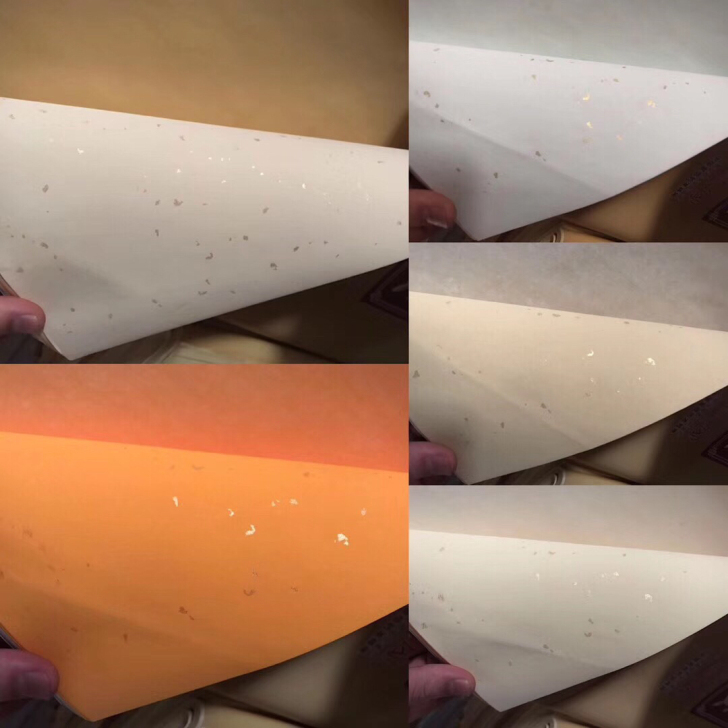 五色粉彩宣纸 四尺一刀100张五个颜色 有...