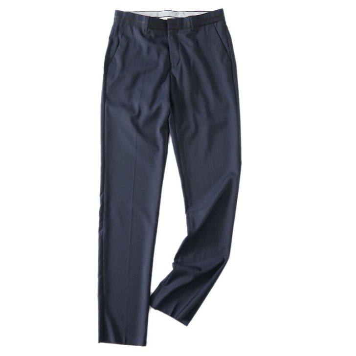 夏季全新海澜正品西裤，经典直筒版型，采用混...