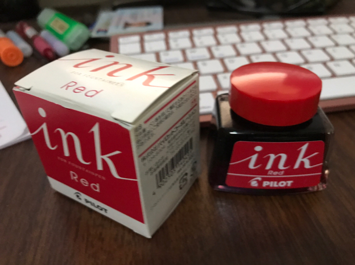 日本Pilot百乐 墨水 钢笔用INK-3...