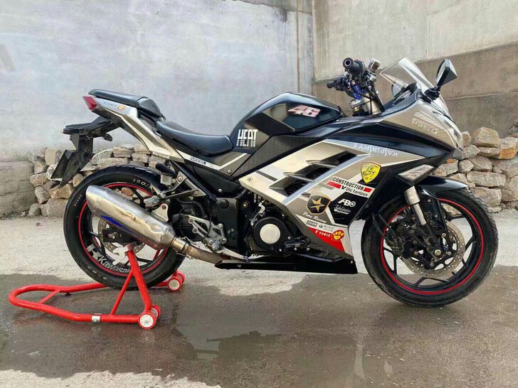 公路赛跑车小忍者地平线仿跑街跑趴赛摩托车，...