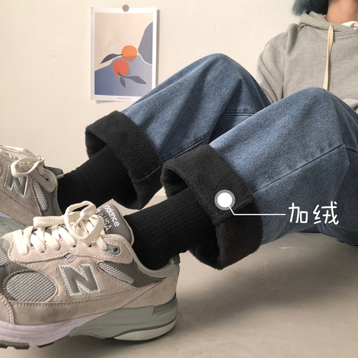（闲置衣物便宜出，给钱就卖！！）加绒牛仔裤...