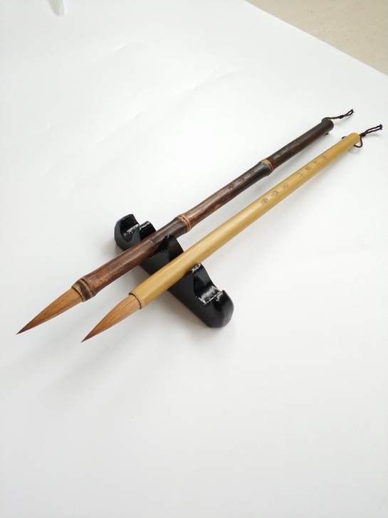 包邮北尾纯狼毫毛笔套装中楷抄经小楷 二王行...