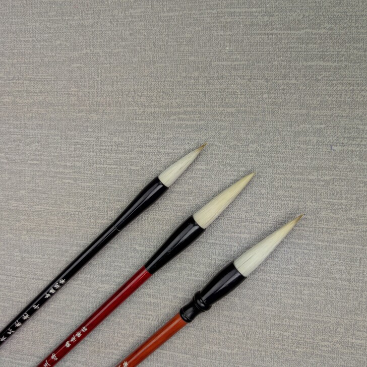 低价处理价毛笔3支兼毫羊毫毛笔初学者毛笔字...