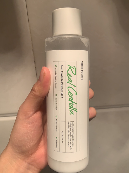 papa recipe积雪草爽肤水化妆水