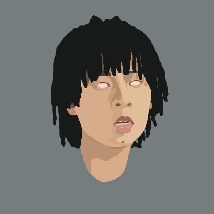 正经嘻哈风头像插画设计，提供照片定制