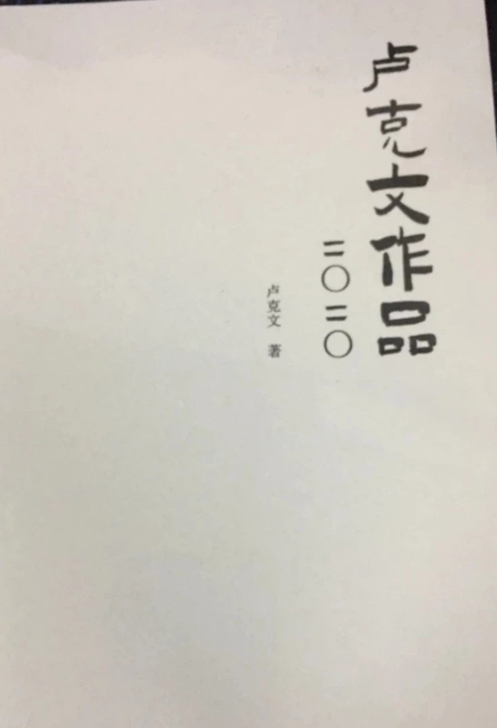 卢克文作品，卢克文2020