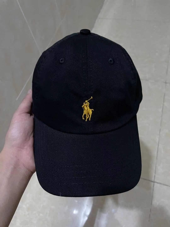 保罗帽子潮牌Polo鸭舌帽小马标棒球帽软顶...