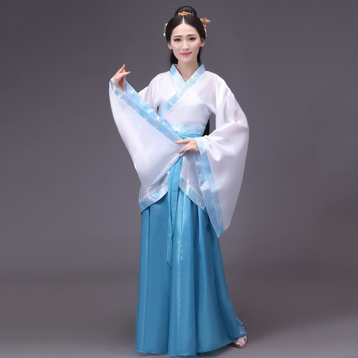 亿潮儿 民族装舞台装 汉服 女
