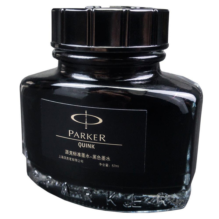 派克墨水 专柜正品Parker 纯黑色非碳...