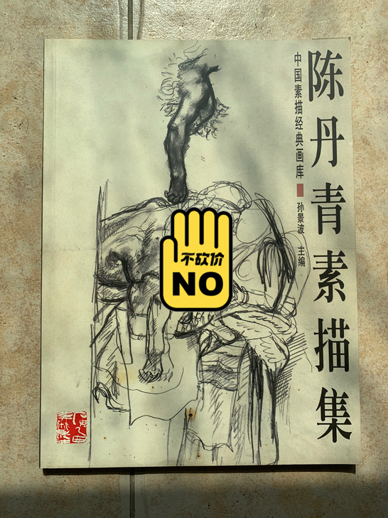 陈丹青素描集 绝版画册  一口价。讲价不回