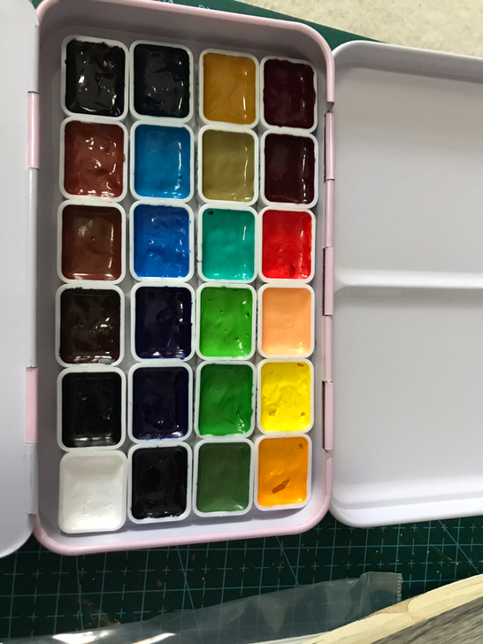 日本荷尔拜因HB大师级水彩颜料 品牌：荷尔...