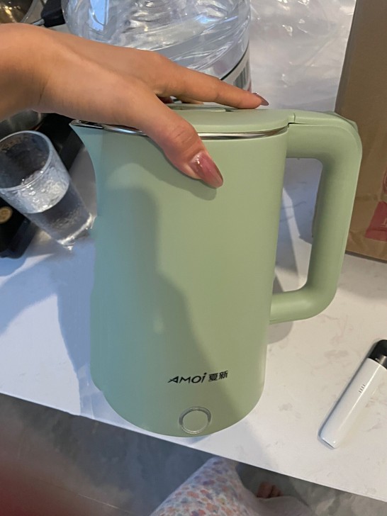 夏新电热水壶家用烧水壶保温热水壶自动断电开...