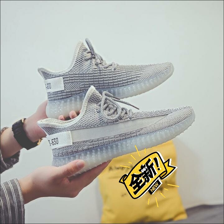 新款飞织网面透气椰子2021新款男鞋韩版运...