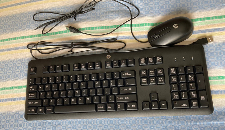 全新HP工作站键盘和鼠标，全新的，没有使用...