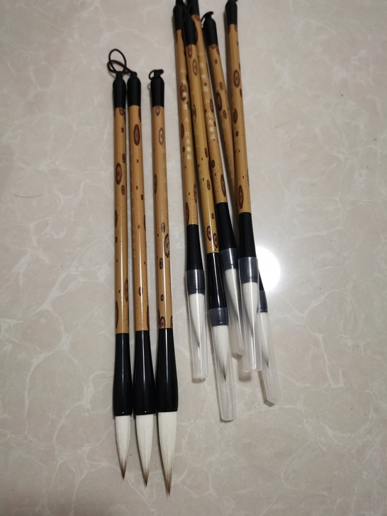 低价出售，兼毫大中小初学入门练习书法国画毛...