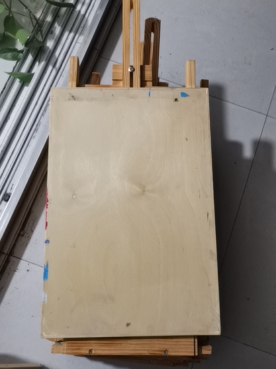 闲置实桌面画架2套（画架+画板）