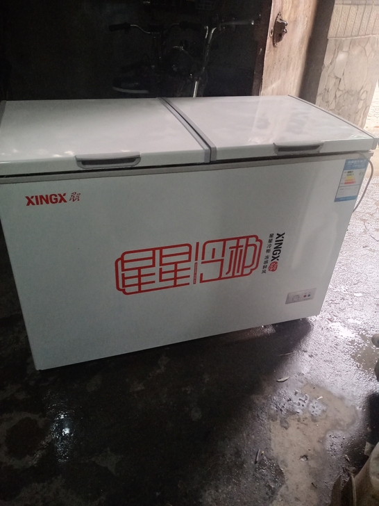 星星牌双温冰柜280升，成色如图所示实物拍...