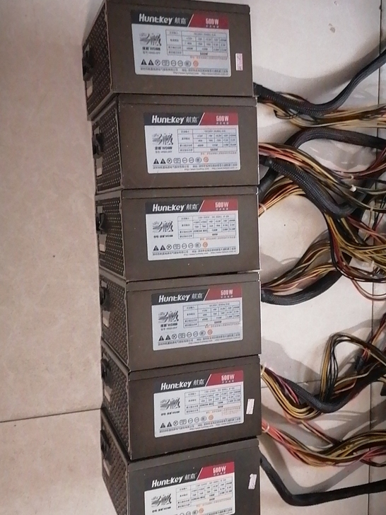 航嘉500W开关电源，额定功率500W，C...