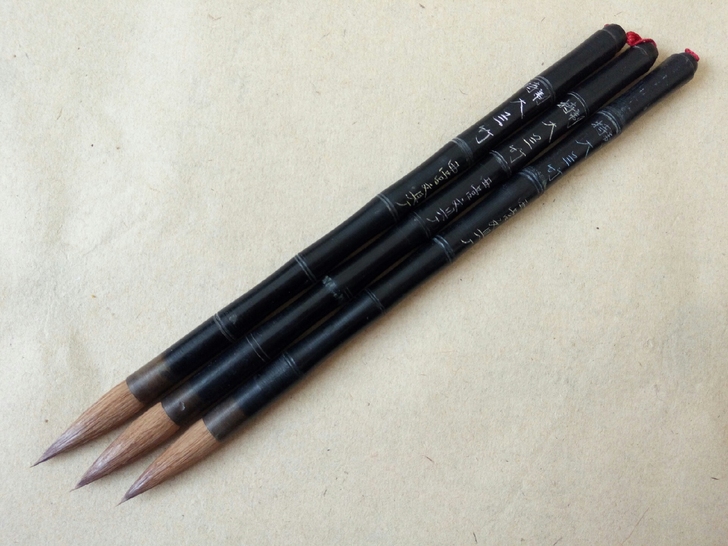 老毛笔  精品老笔  特制狼毫  大兰竹