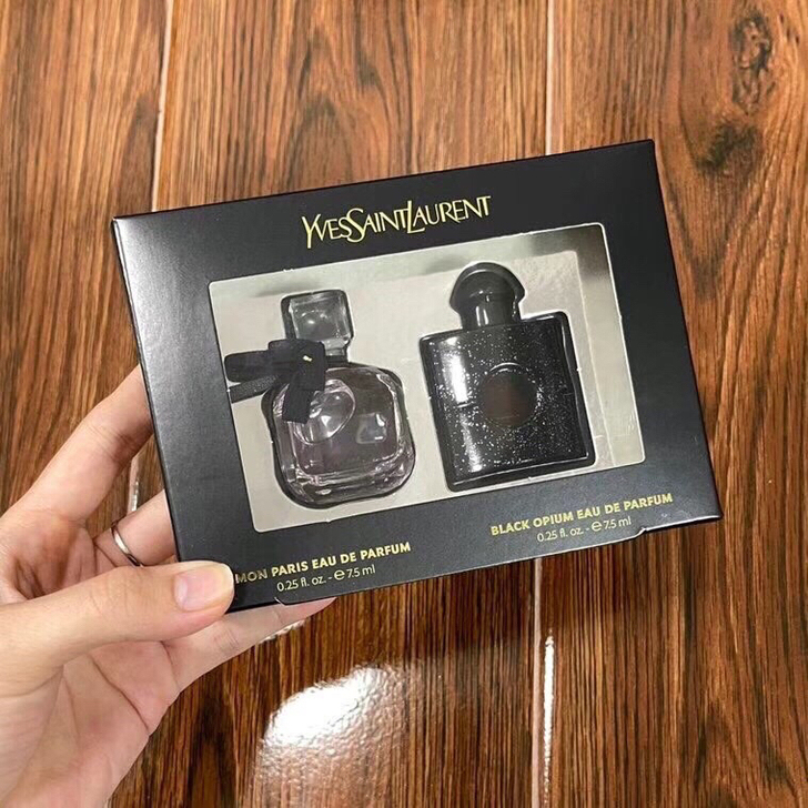 圣罗兰Q版巴黎鸦片两件套! 7.5ml##...