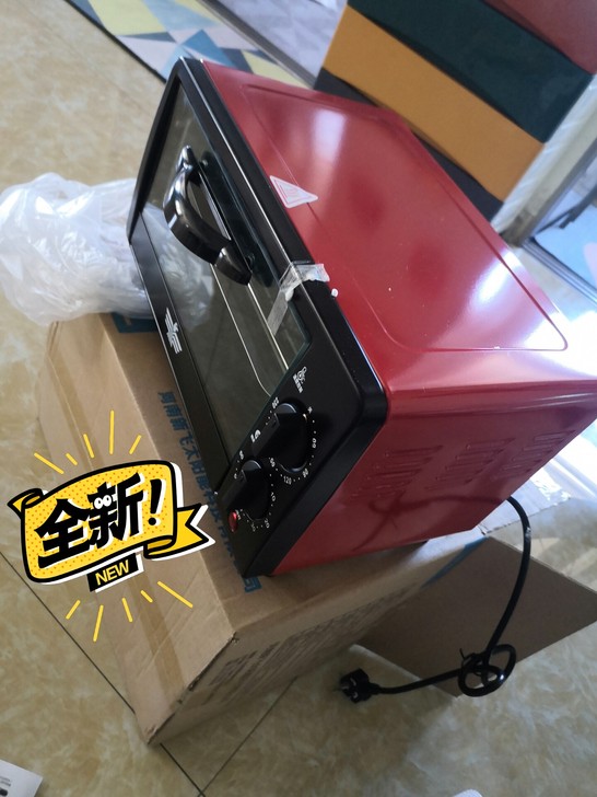全新家用烤箱.一次没用过.