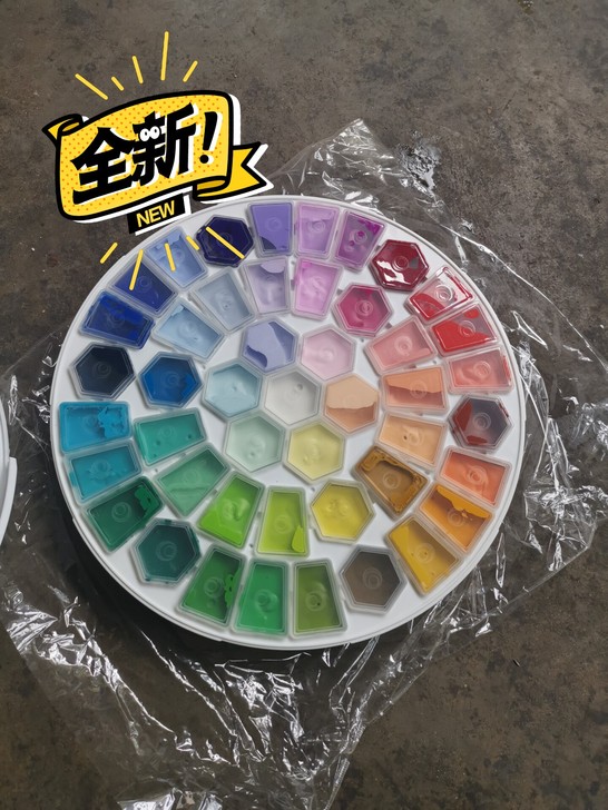 改行处理全新46色水粉颜料!!!!!!