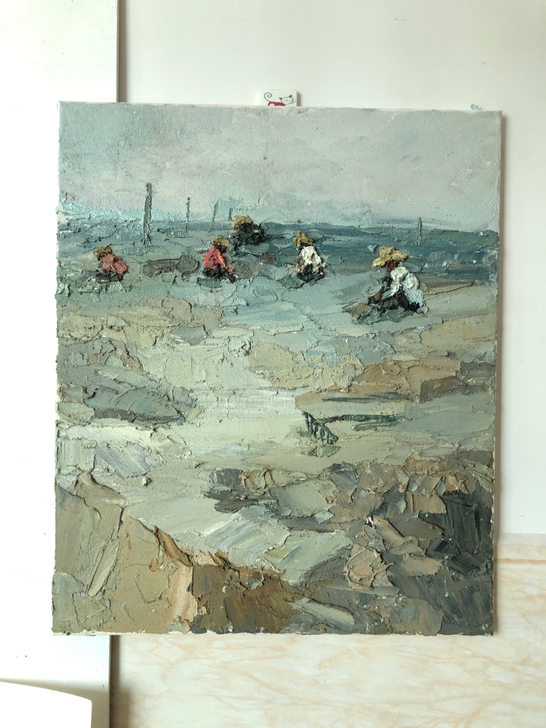 油画     ：写生作品