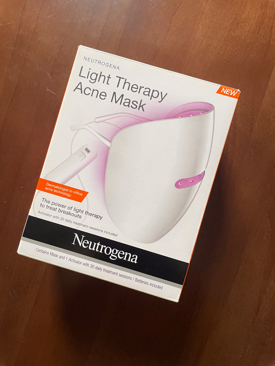 包邮露得清红蓝光祛痘面膜仪美容仪可重置无限...