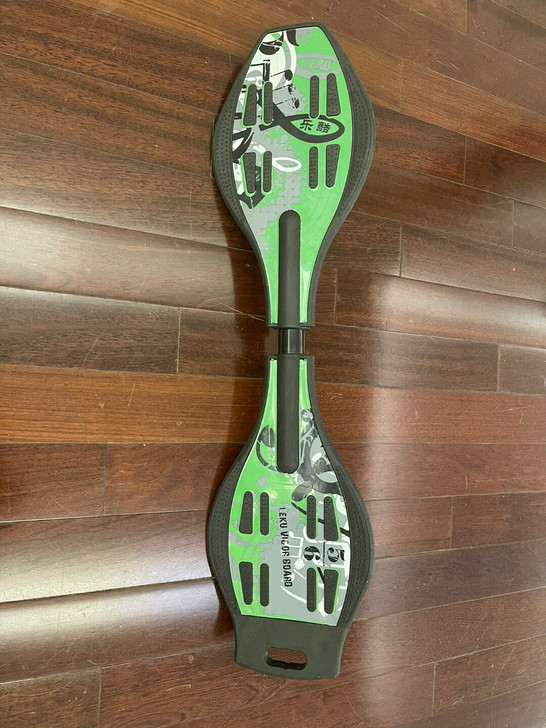 乐酷 游龙活力板 滑板初学者 两轮  摇摆...