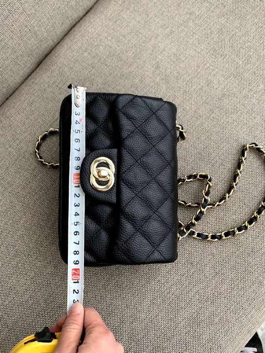 品牌直销 真皮链条包小香风头层牛皮菱格单肩...