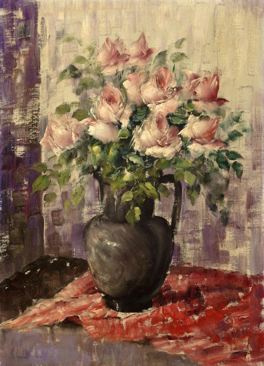 花系列作品 微喷油画 材质:防水油画布 ...