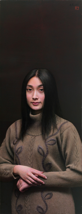 冷军.系列作品 蒙娜丽莎的微笑 微喷油画 ...