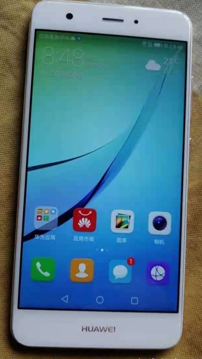 华为nova，4+64G内存。纯原装无拆修...