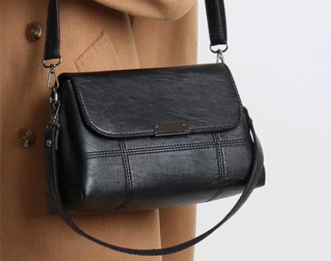 真皮女包2021新款中年女包单肩包斜挎包大...