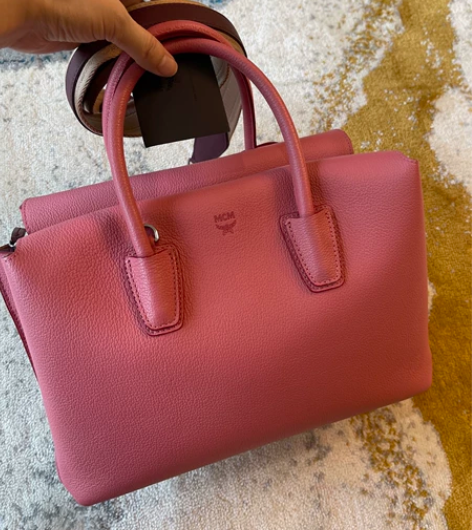 MCM milla手提单肩包 中号 成色新...