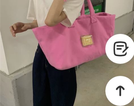 手提包包女2021新款网红同款泡面包呢子方...