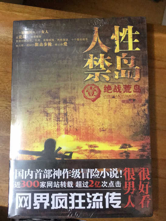 全新未拆封，冒险小说