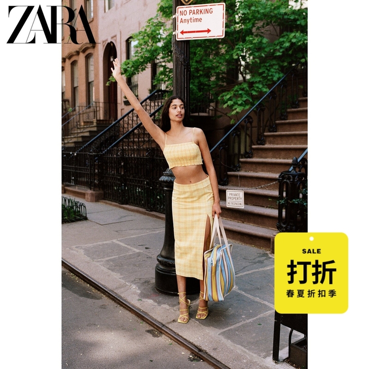 ZARA [折扣季]  TRF 女装 格子...