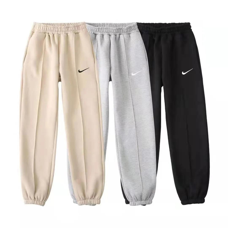 耐家小logo刺绣简约设计卫裤休闲裤