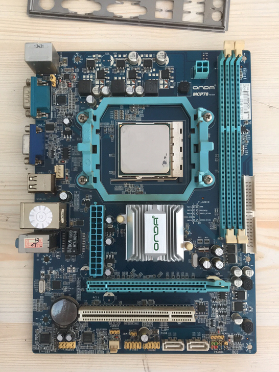 昂达780主板270处理器套装，成色可定义...
