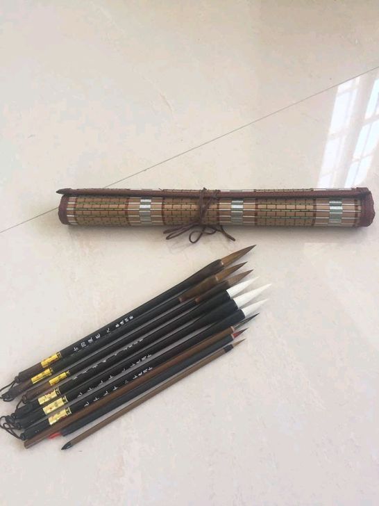 国画毛笔套装9支26.8元包邮