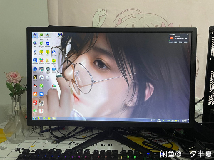 24寸高清液晶显示器 24寸 直面显示器 ...