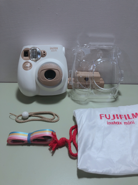 富士instax mini 7C送水晶壳一...