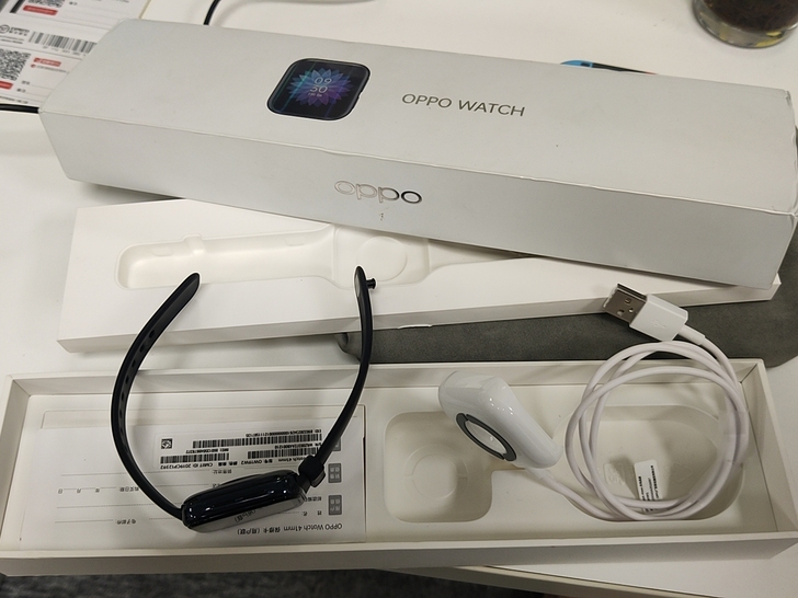 oppo watch 41mm,黑色玩了点...